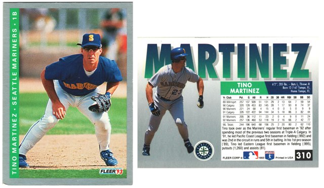 Seattle Mariners - Tino Martinez