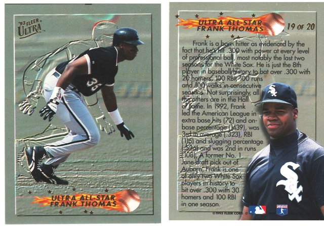 Chicago White Sox - Frank Thomas - Ultra All Star (19)