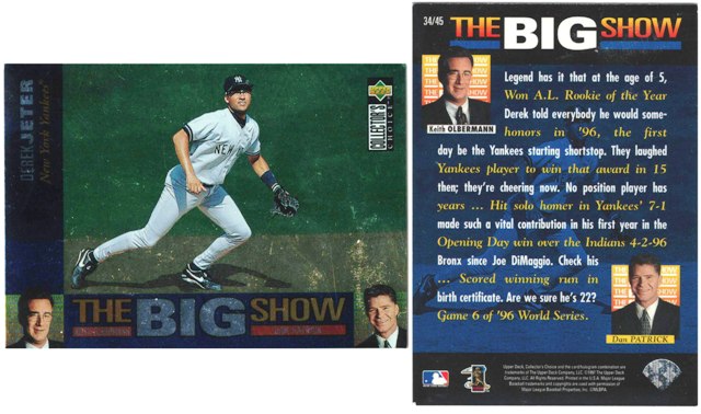 New York Yankees - Derek Jeter - THE BIG SHOW