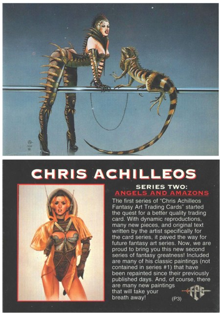 Promo Card - Chris Achilleos - Series 2