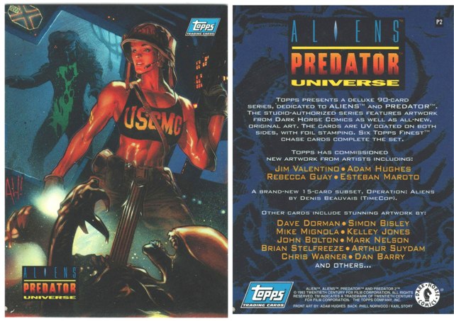 Promo Card - Aliens & Predator Universe