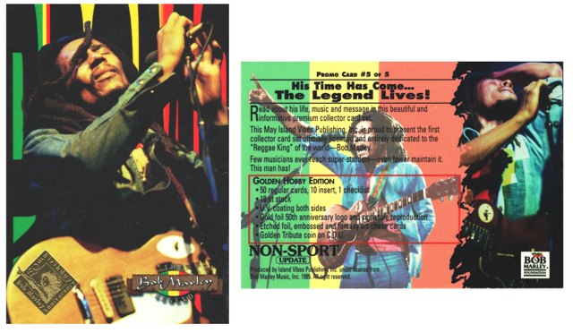 Promo Card - Bob Marley #5 of 5