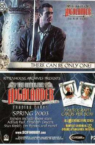 Promo Card - Highlander