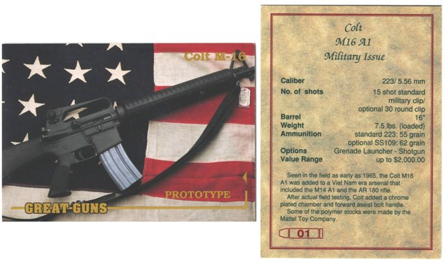 Promo Card - Great Guns - M16A1