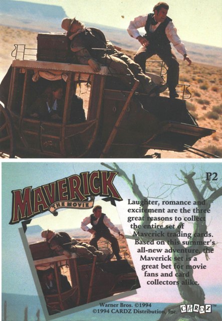 Promo Card - Maverick The Movie