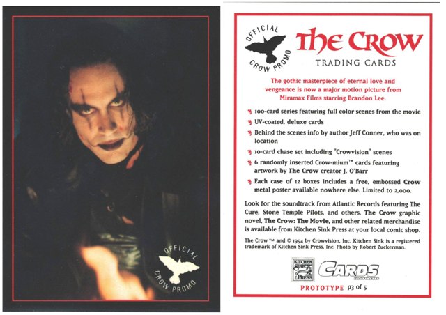 Promo Card - The Crow #P3