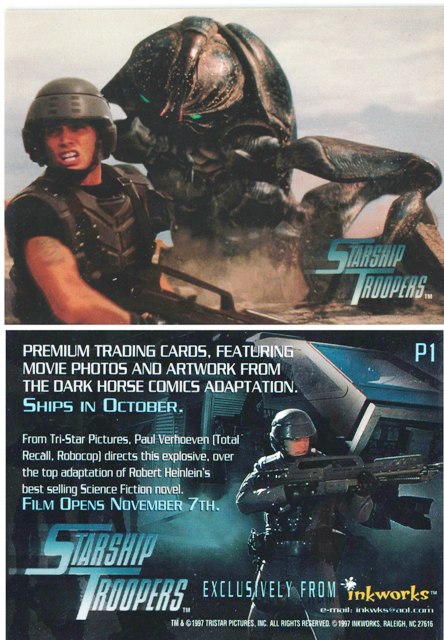 Promo Card - Starship Troopers