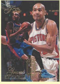 Detroit Pistons - Grant Hill - Rookie Card - #4