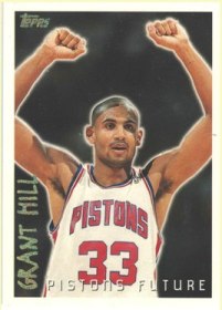 Detroit Pistons - Grant Hill - Rookie Card - #3