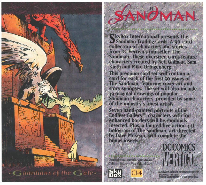 Promo Card - The Sandman “Guardians of the Gate”