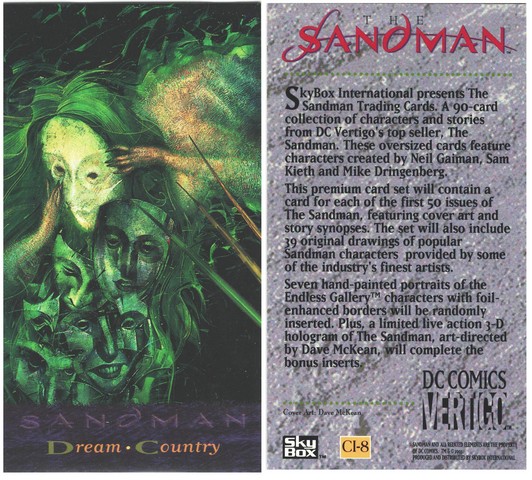 Promo Card - The Sandman “Dream Country"