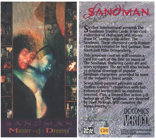 Promo Card - The Sandman “Master of Dreams"