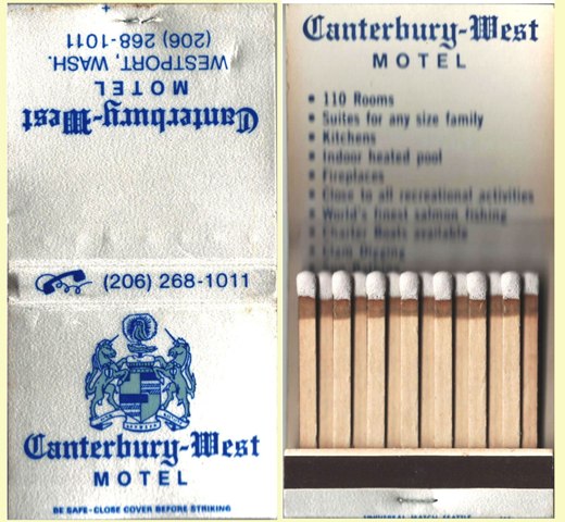 Matchbook - Canterbury West Motel