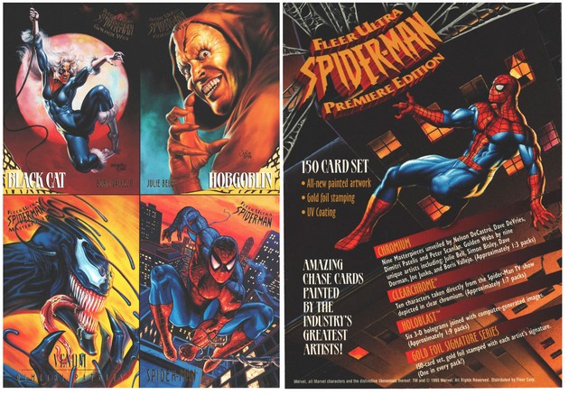 Promo Card - 1995 Spiderman Premiere Edition