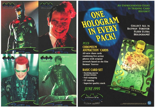 Promo Card - 1995 Batman Forever