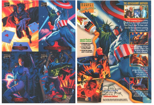 Promo Card - 1994 Marvel Masterpieces - #2