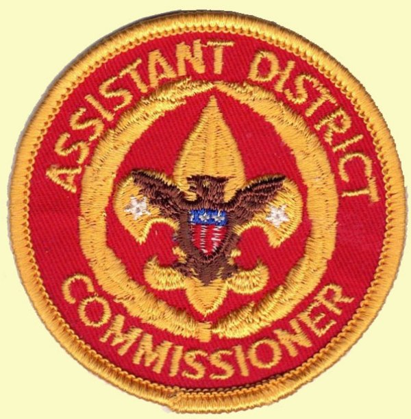 Assistant District Commissioner Patch (1973)