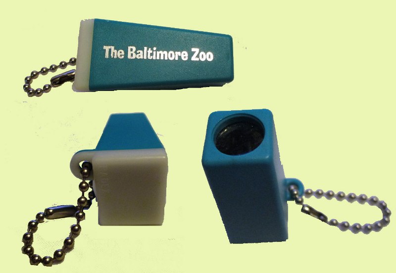 Baltimore Zoo Scope Viewer keychain