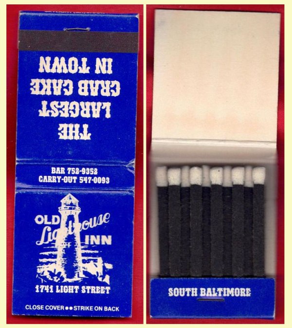 Matchbook - Old Lighthouse Inn