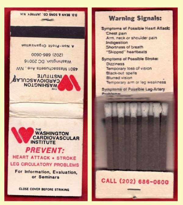 Matchbook - The Washington Cardiovascular Institute