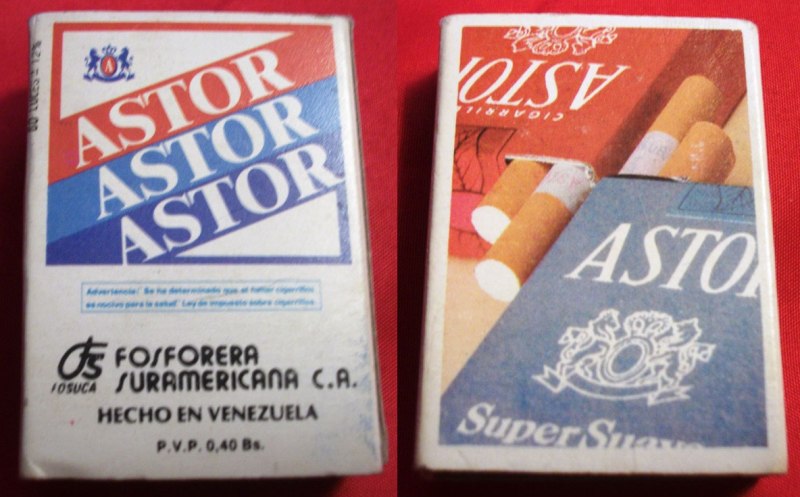 Matchbox – Astor Cigarettes