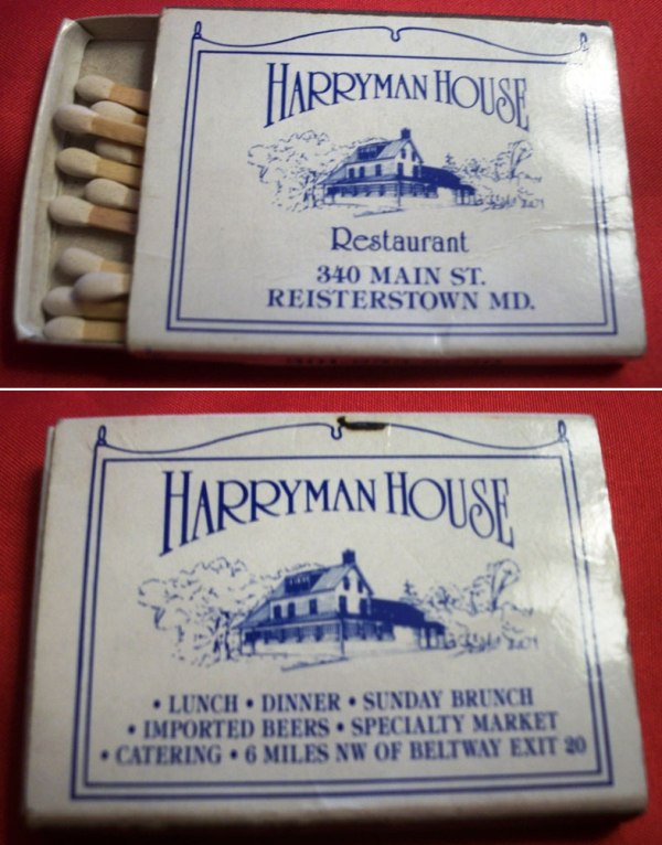 Matchbox – Harryman House