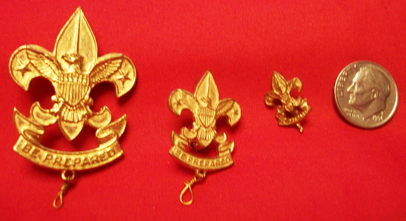 "Mother's" (Parents) 1st Class Pin (set of 3)