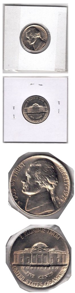 Coin - 1974D Jefferson Head Nickel