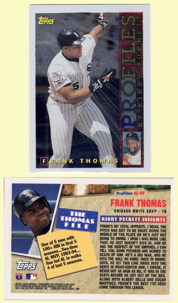 Chicago White Sox – Frank Thomas - PROfiles