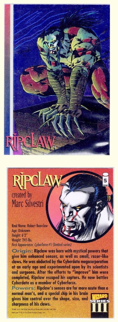 Promo Card – Ripclaw - Wizard III Series