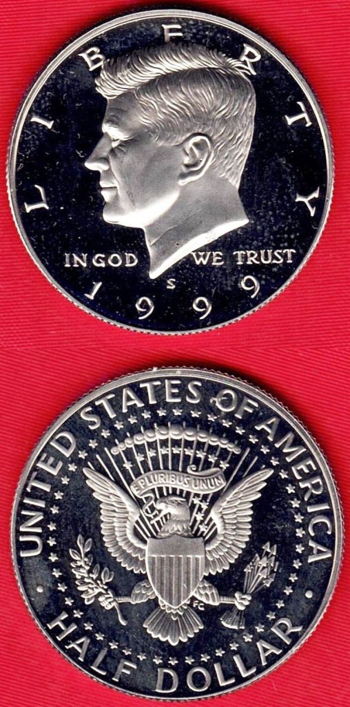 Coin - 1999S UNC Clad Kennedy Half Dollar