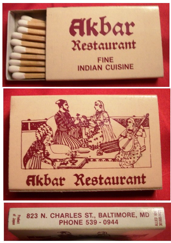 Matchbox – Akbar Restaurant