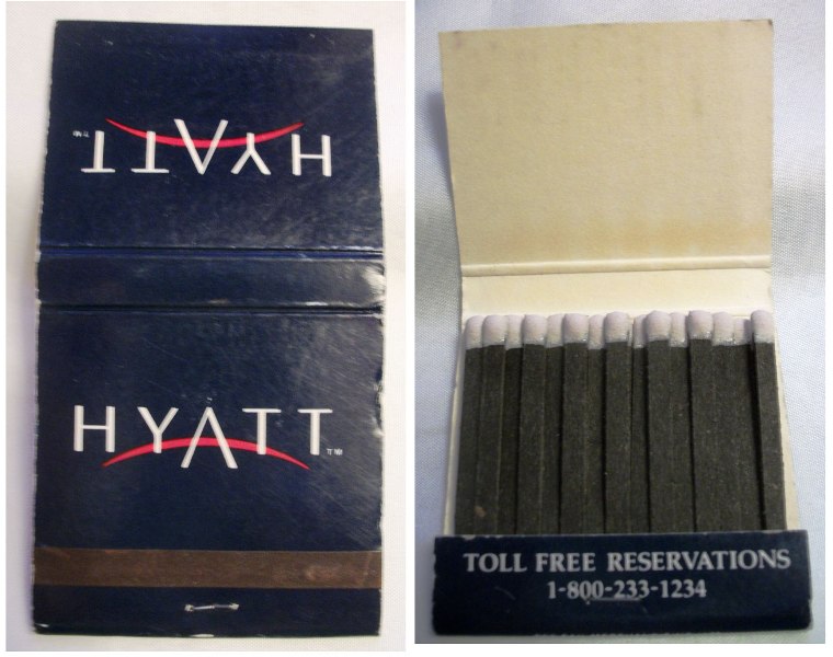 Matchbook – Hyatt Regency Hotel