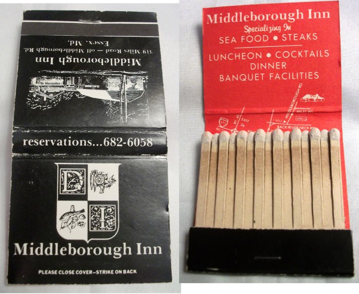 Matchbook – Middleborough Inn