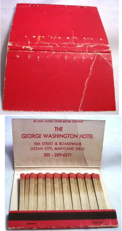 Matchbook – The George Washington Hotel