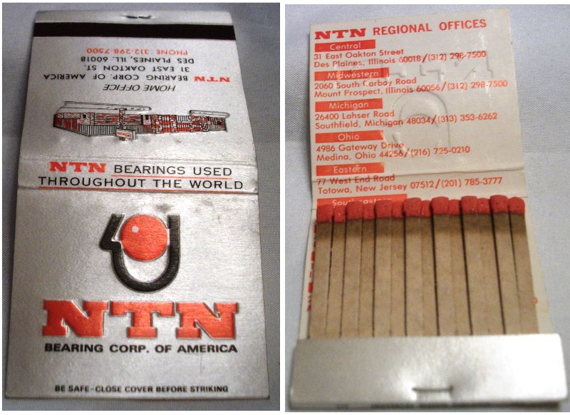 Matchbook – NTN Bearing Corp of America