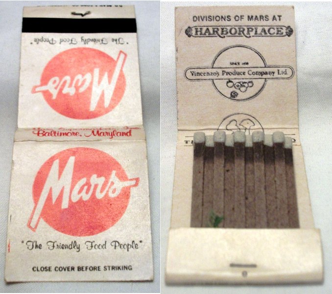 Matchbook – Mars Supermarkets