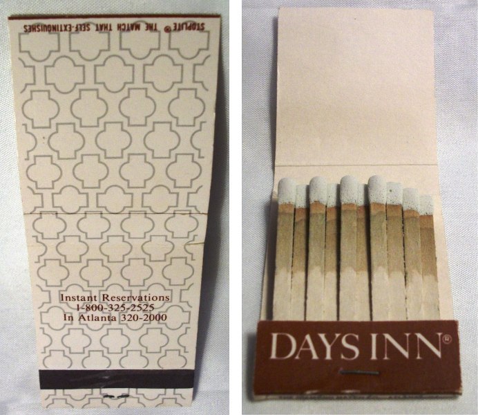 Matchbook – Days Inn