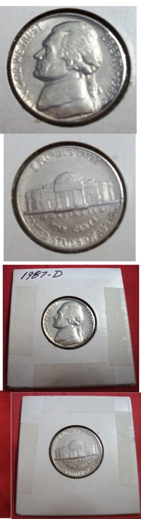 Coin - 1987D Jefferson Head Nickel