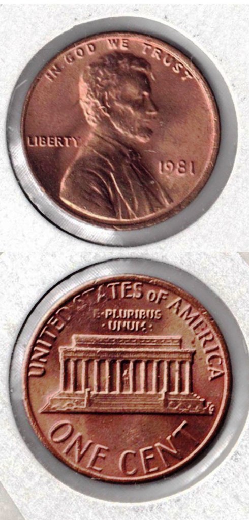 Coin – 1981 Uncirculated Lincoln Head Memorial Cent