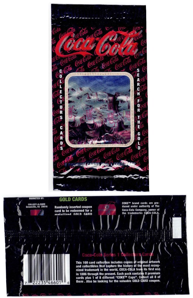 Coca-Cola - Series 1 Trading Card Wrapper (Mount Rushmore)