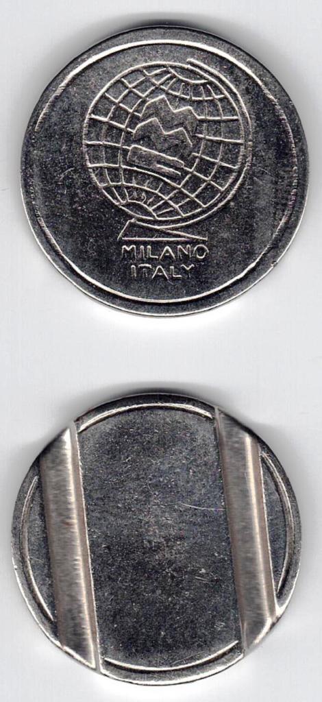 Token – MMC Milano Italy (2 grooves)