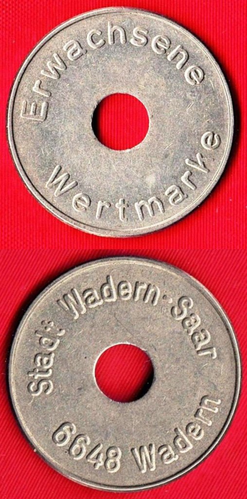 Token – Stadt Wadern-Saar - Germany