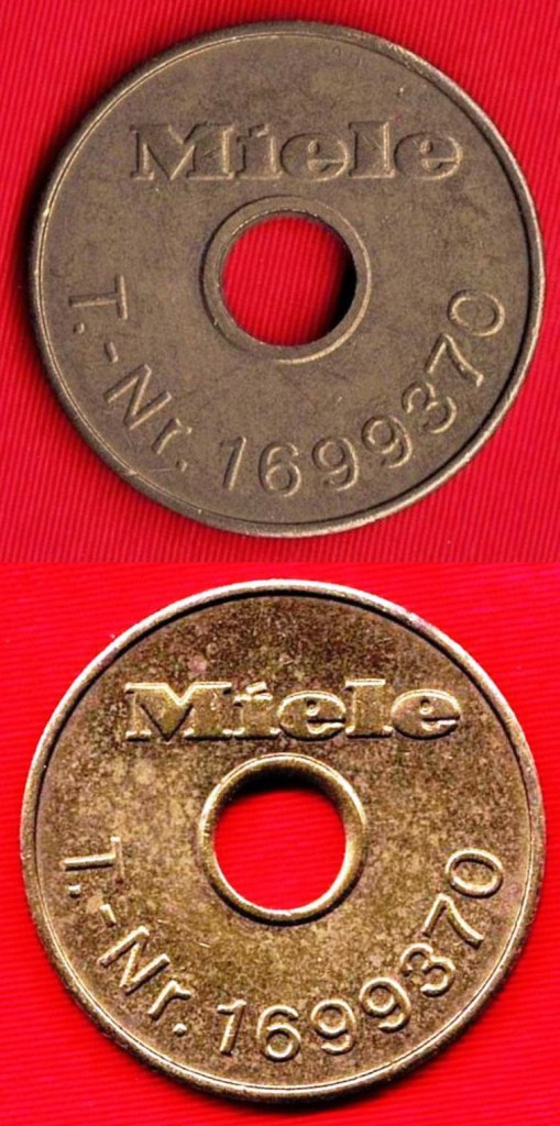 Token – Miele Wertmarke Laundry (1699350) - Germany