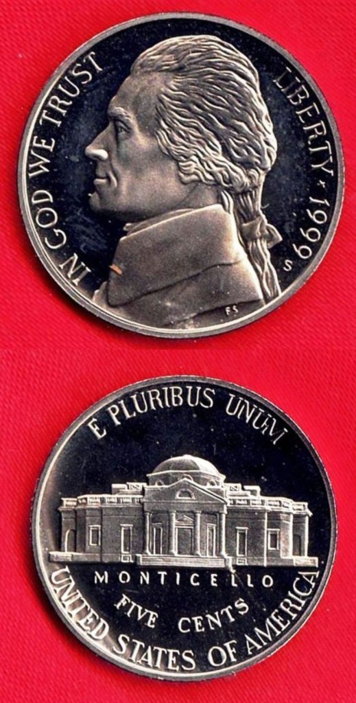 Coin – 1999S (Proof) Jefferson Head Nickel