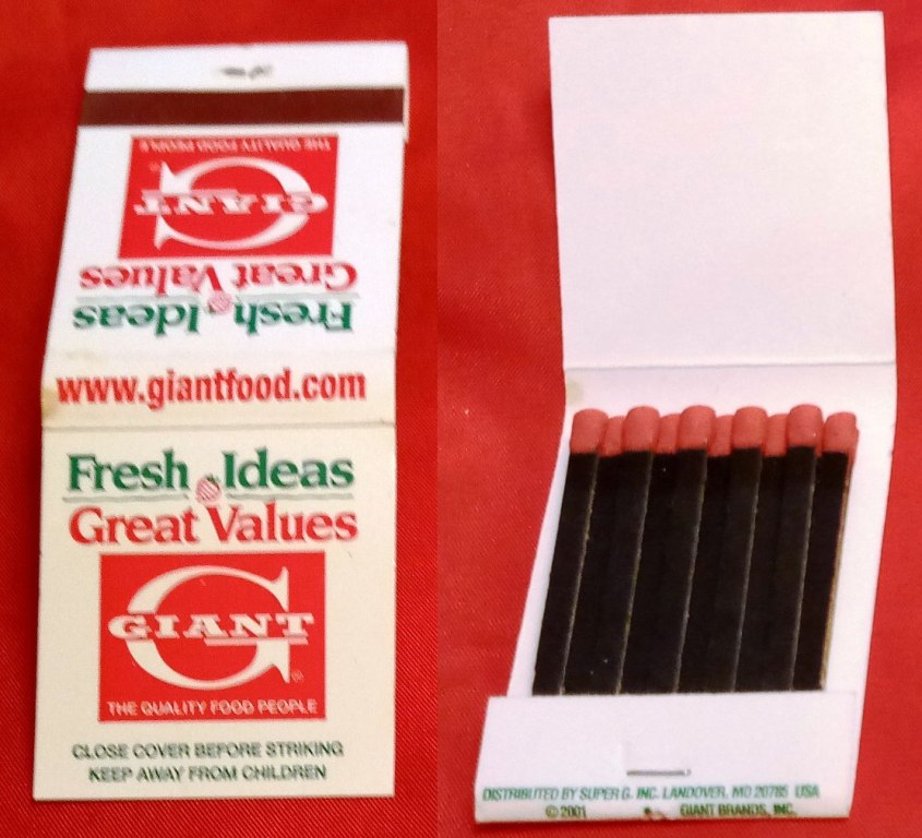 Matchbook – Giant Supermarket (Standard)