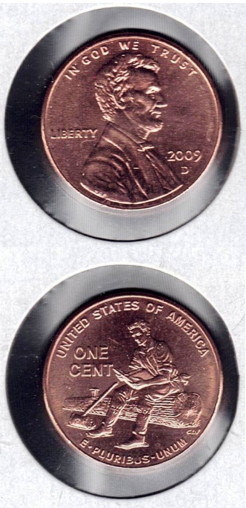 Coin - 2009D Uncirculated Lincoln “Formative Years” Penny