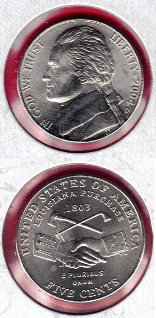 Coin – 2004D (BU) Jefferson Head “Peace Medal” Nickel