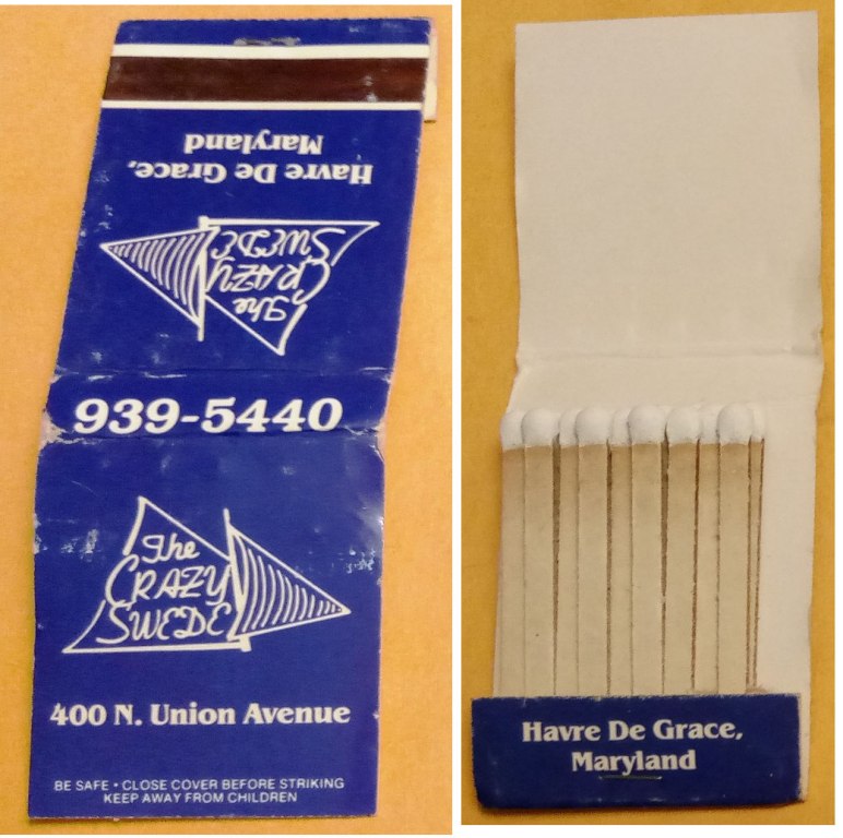 Matchbook – The Crazy Swede (Havre De Grace, MD)