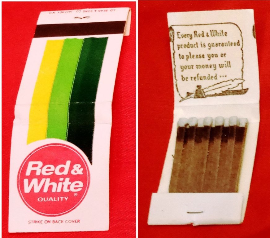 Matchbook - Red & White Food Stores (Nationwide)